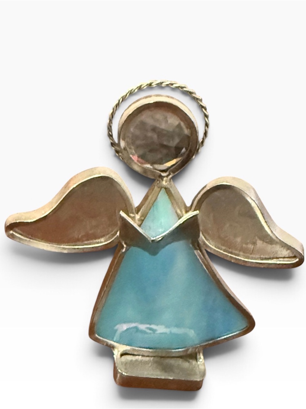 Stained Glass Mini Angel Sun Catcher/Ornament